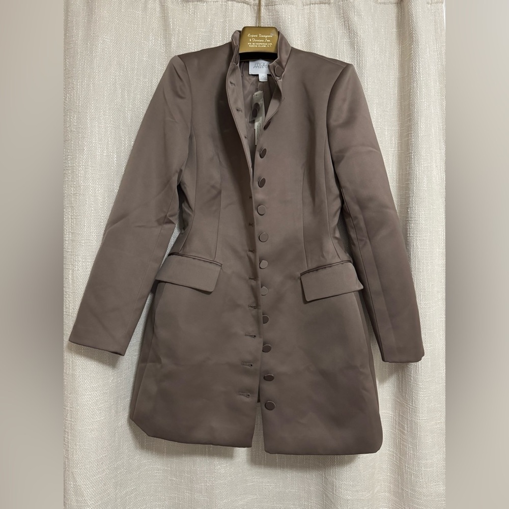 Sophisticated Brown Women's Blazer - Anthropologie NWT!